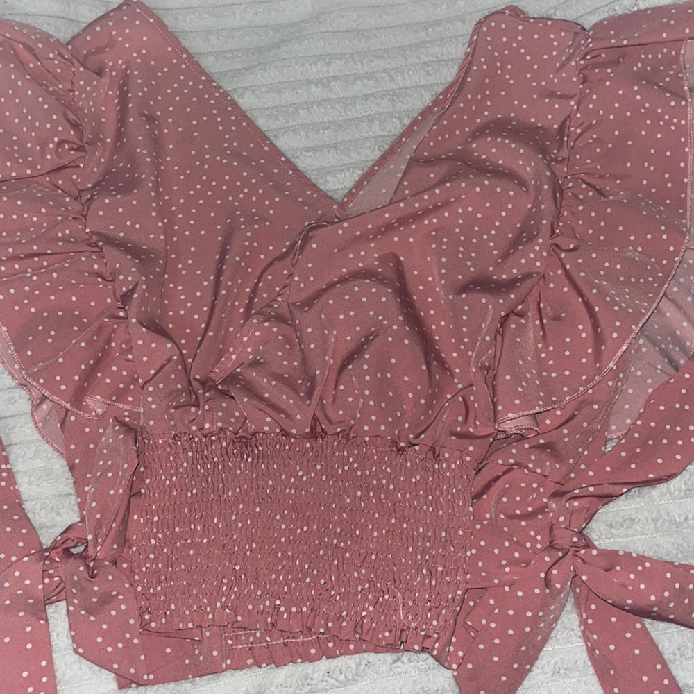 Polkadot blouse